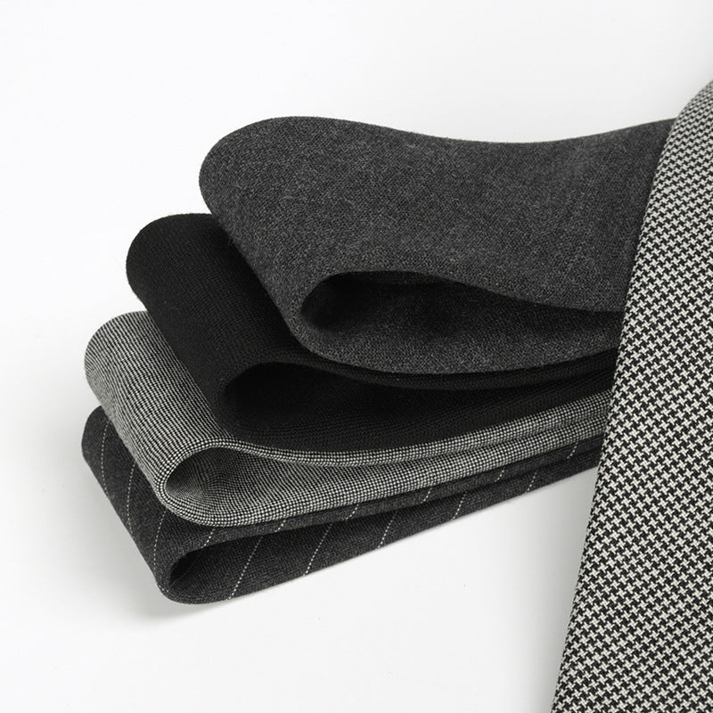 Korean Style Narrow Polyester Business Tie