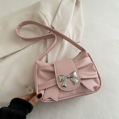 Korean Style Small Square Underarm Bag for Women