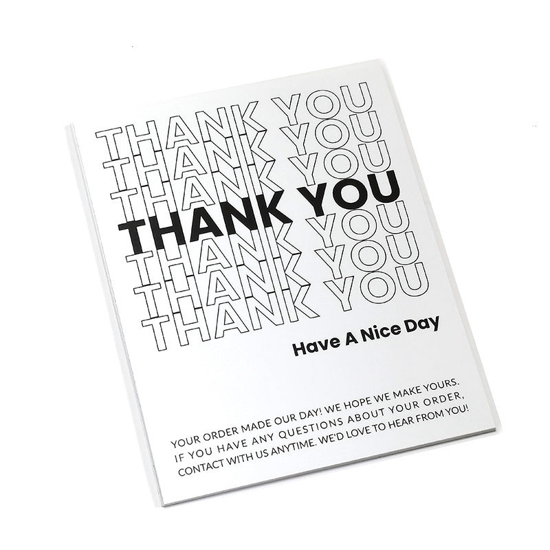 Korean Style Thank You Stickers