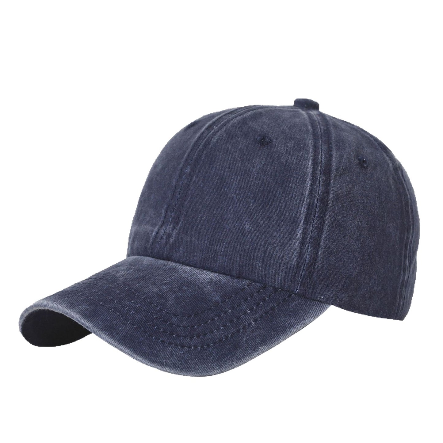 Korean Style Washed Cotton Baseball Cap with Custom Logo