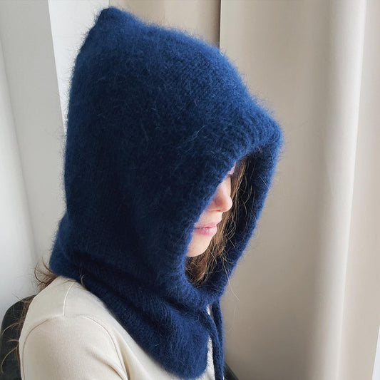 Korean Style Wool Knitted Balaclava Hat for Winter