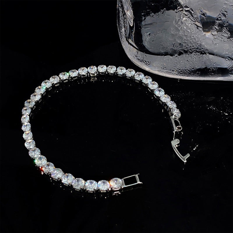 Korean Style Zircon Butterfly Flower Fashion Bracelet