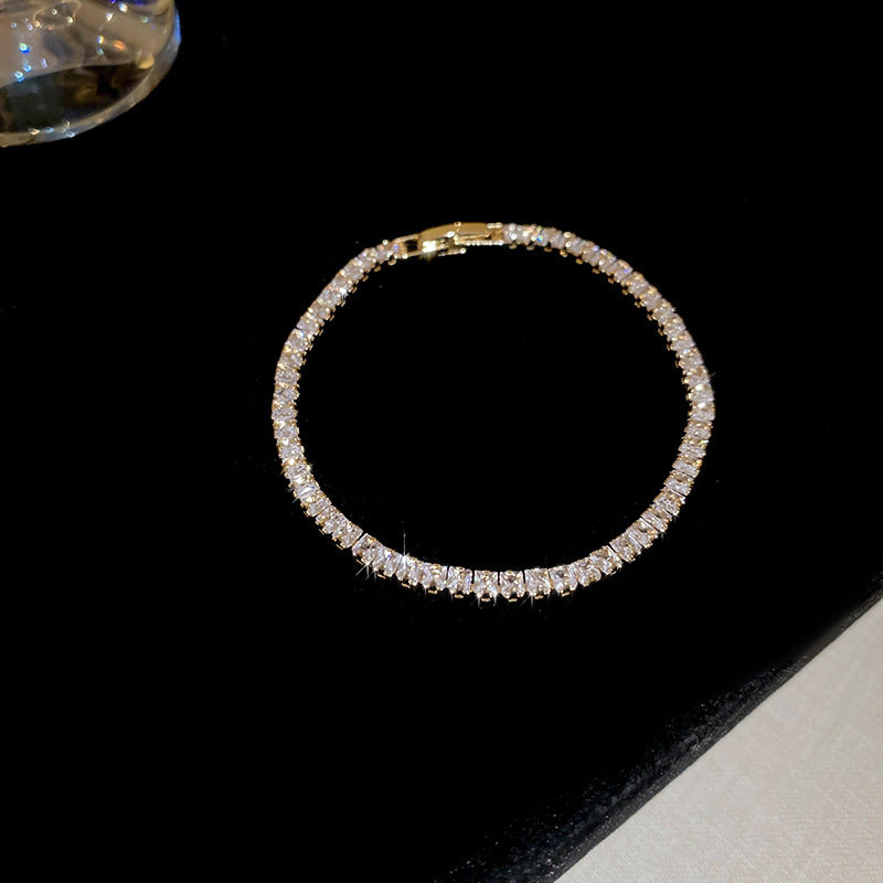 Korean Style Zircon Butterfly Flower Fashion Bracelet