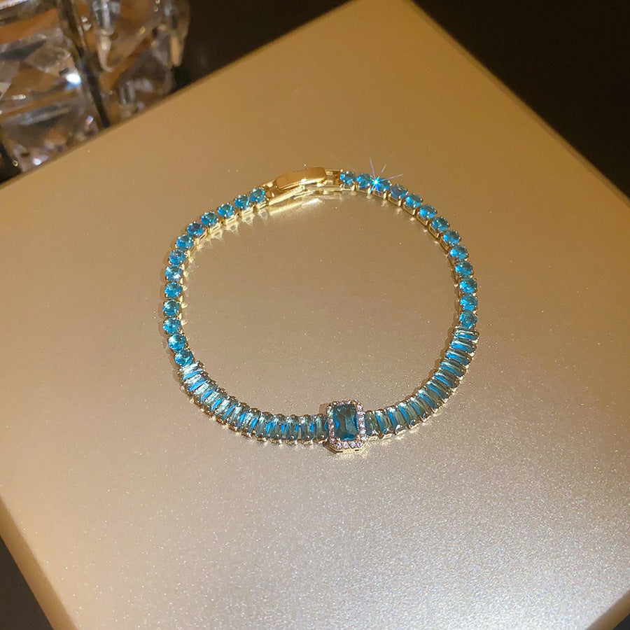 Korean Style Zircon Butterfly Flower Fashion Bracelet