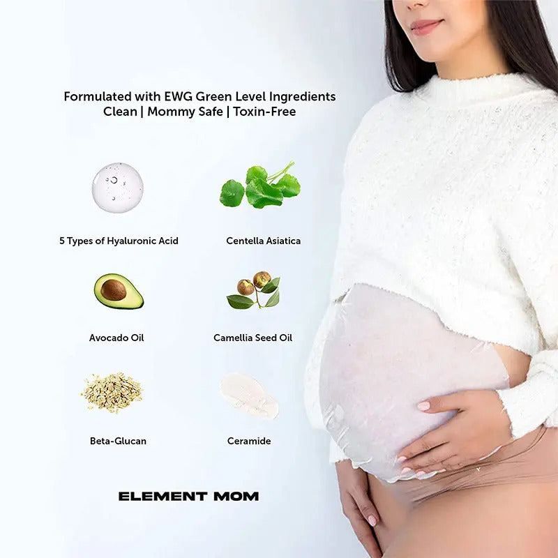 Kormesic Facial Mask Full English Women's Abdominal Hydrating Soothing Skin Patch Mask