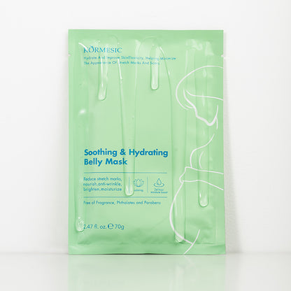 Kormesic Facial Mask Full English Women's Abdominal Hydrating Soothing Skin Patch Mask