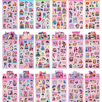 Kpop Witch Hunter Laser Stickers