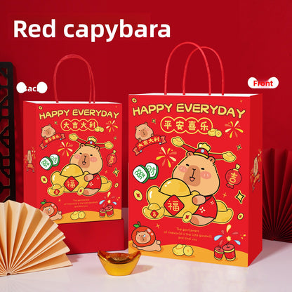 Kraft Paper Bag with Handle