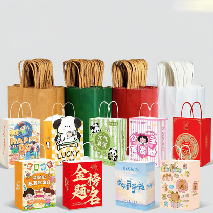 Kraft Paper Bag with Handle
