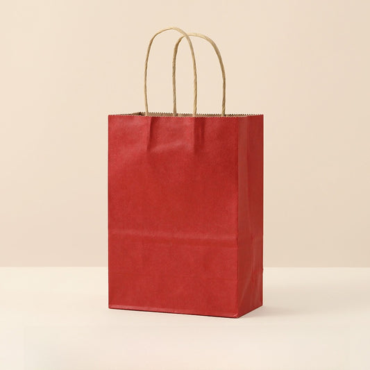 Kraft Paper Gift Bag with Handle