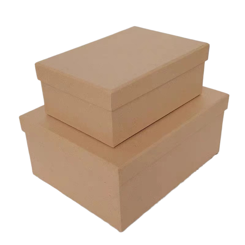 Kraft Paper Square/Rounded Corner Gift Box