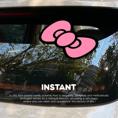 KT Bow Car Sticker