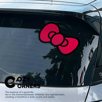 KT Bow Car Sticker