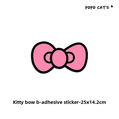 KT Bow Car Sticker
