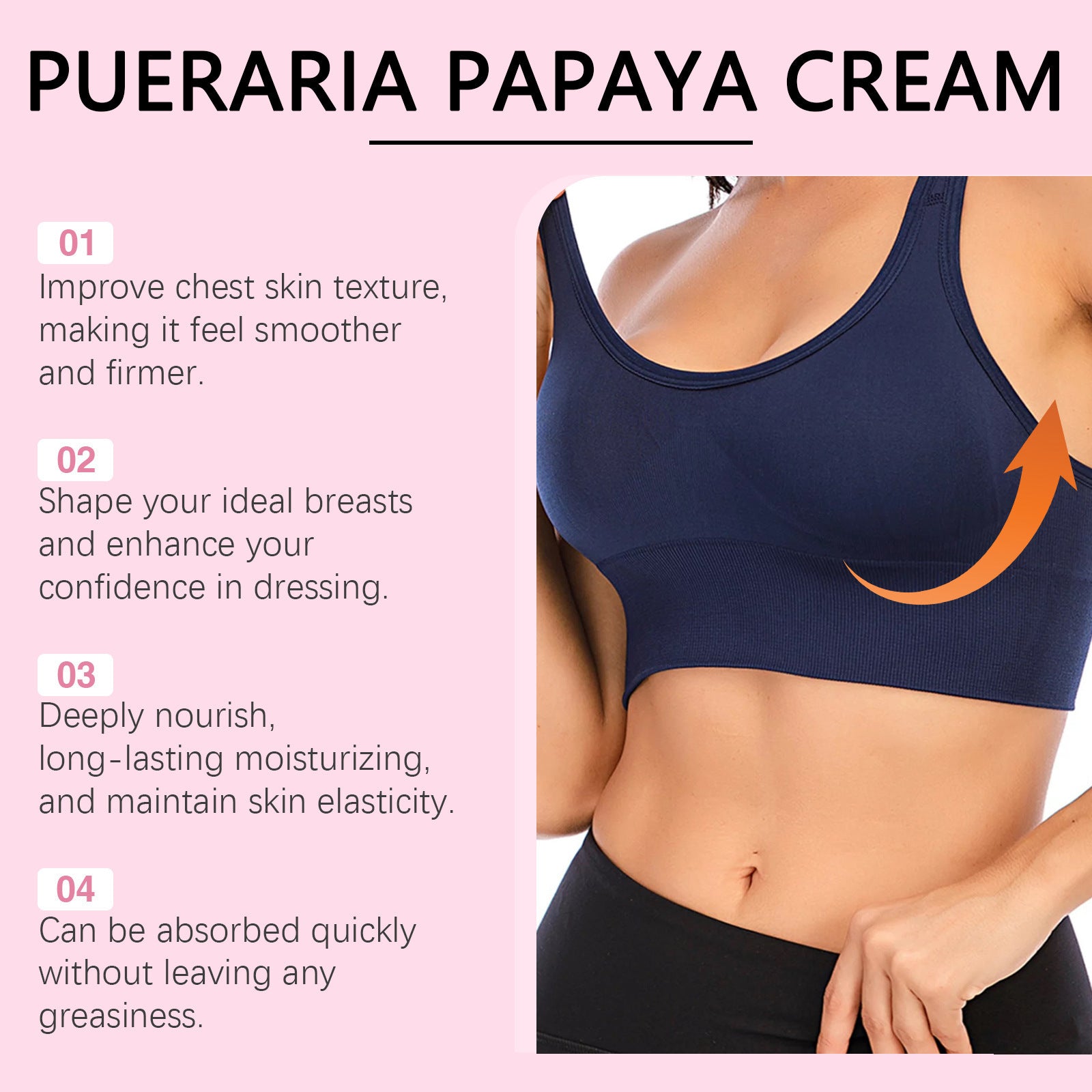 Kudzu Papaya Breast Care Cream