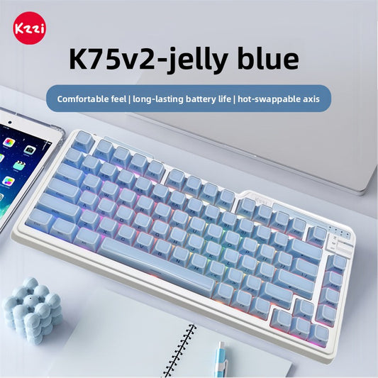 Kzzi K75 V2 Triple Mode Mechanical Keyboard
