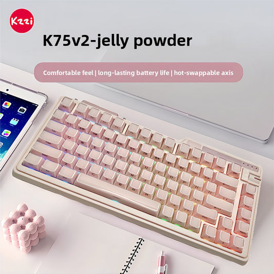 Kzzi K75 V2 Triple Mode Mechanical Keyboard