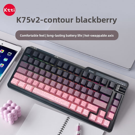 Kzzi K75 V2 Triple Mode Mechanical Keyboard