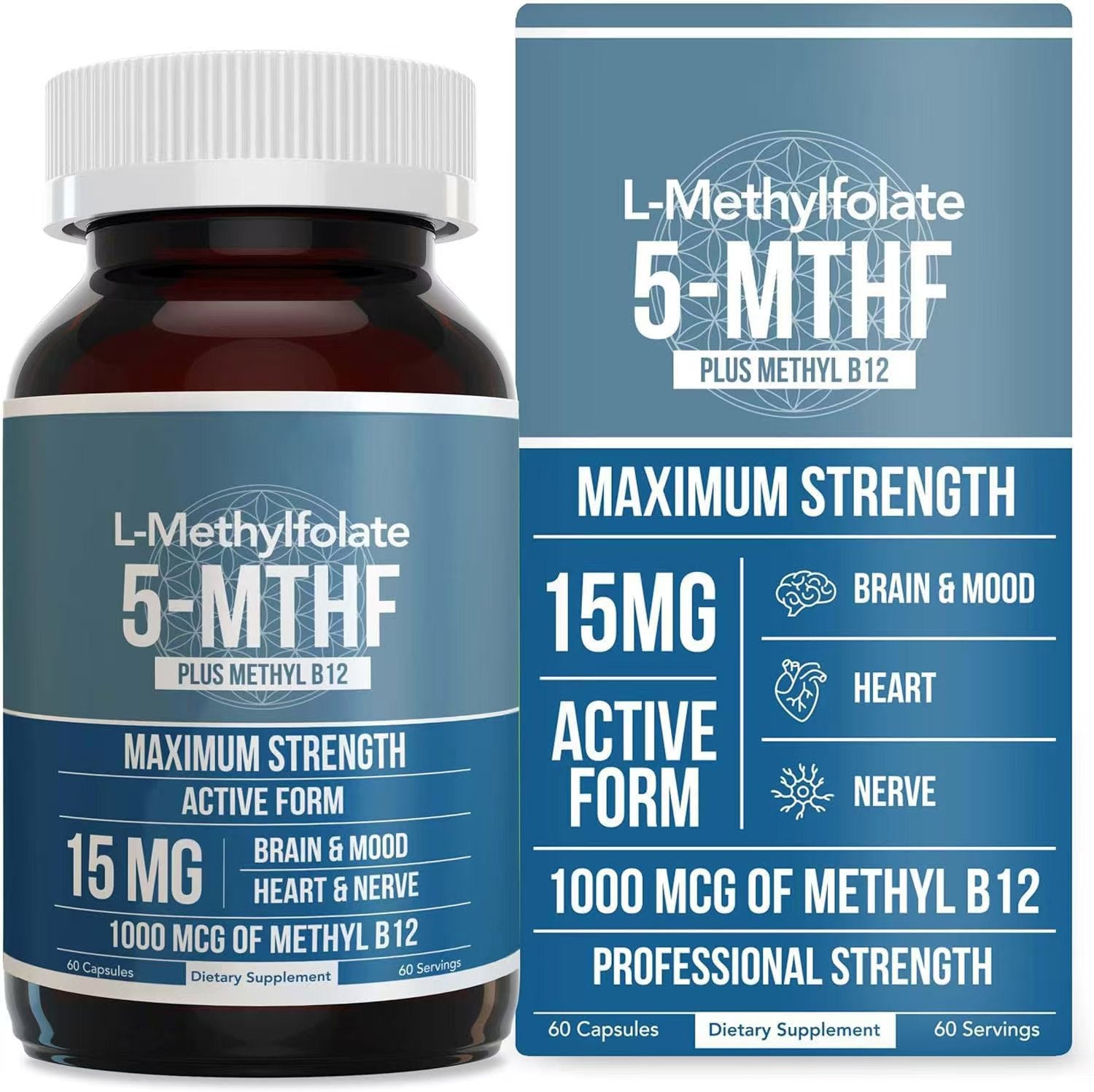 L-Methylfolate 5-MTHF Capsules