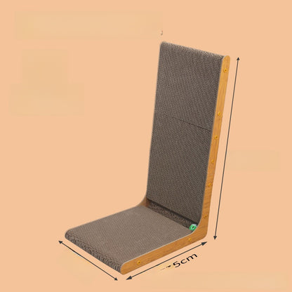 L-Shaped Cat Scratching Board,