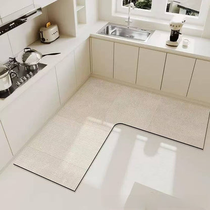 L-Shaped Kitchen Floor Mat