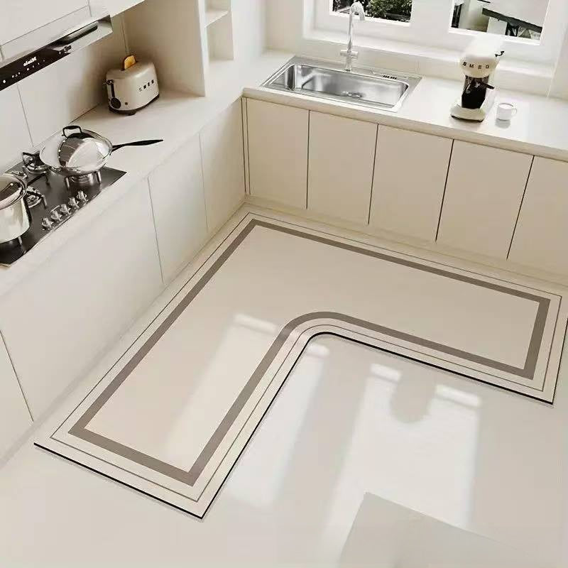L-Shaped Kitchen Floor Mat