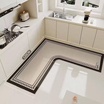 L-Shaped Kitchen Floor Mat