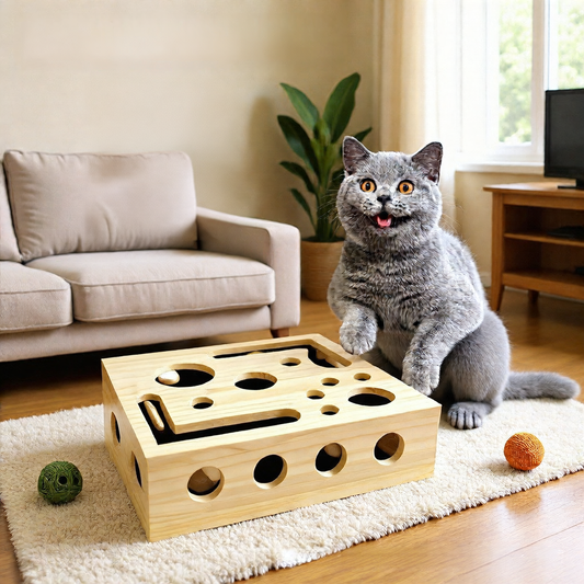 Labyrinth cat toy