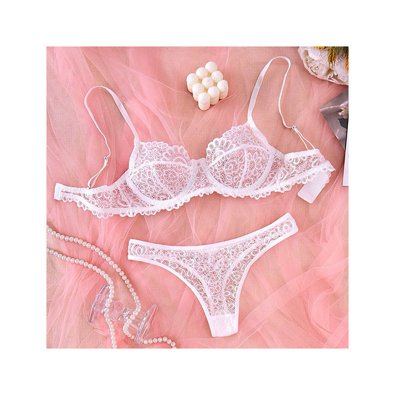 Lace Bra and Panty Set