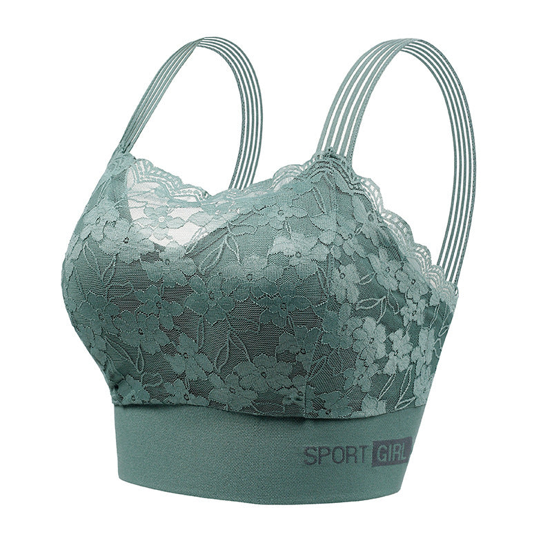Lace bra top