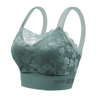 Lace bra top