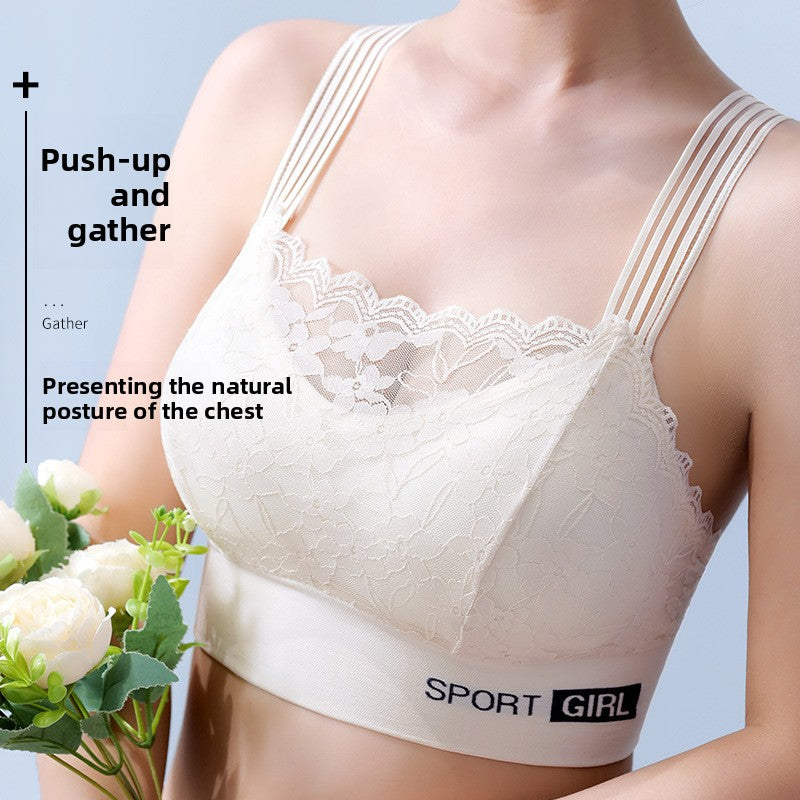 Lace bra top