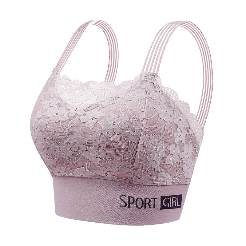 Lace bra top