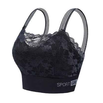 Lace bra top