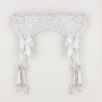 Lace bralette stockings