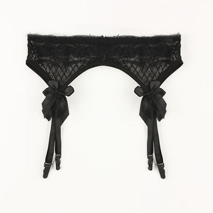 Lace bralette stockings
