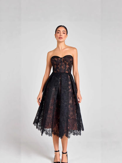 Lace Chiffon Summer Dress