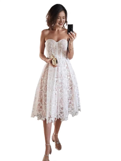 Lace Chiffon Summer Dress