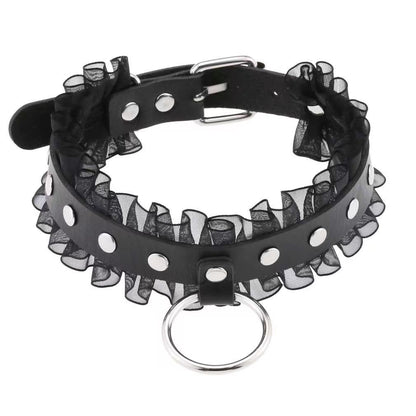 Lace collar pull rope