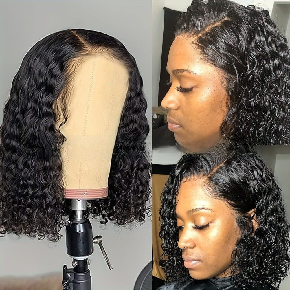 Lace curly hair wig