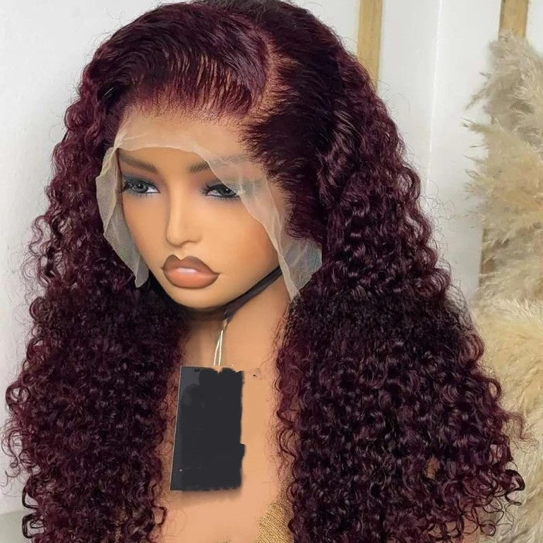 Lace curly hair wig
