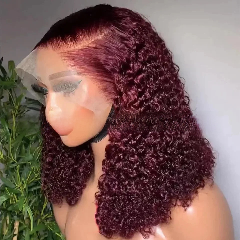 Lace curly hair wig
