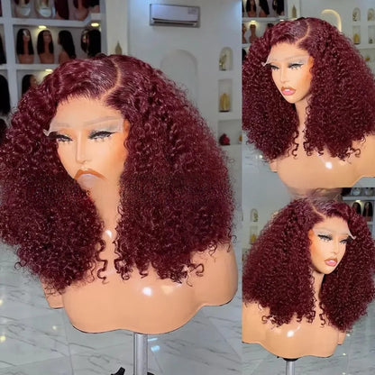 Lace curly hair wig