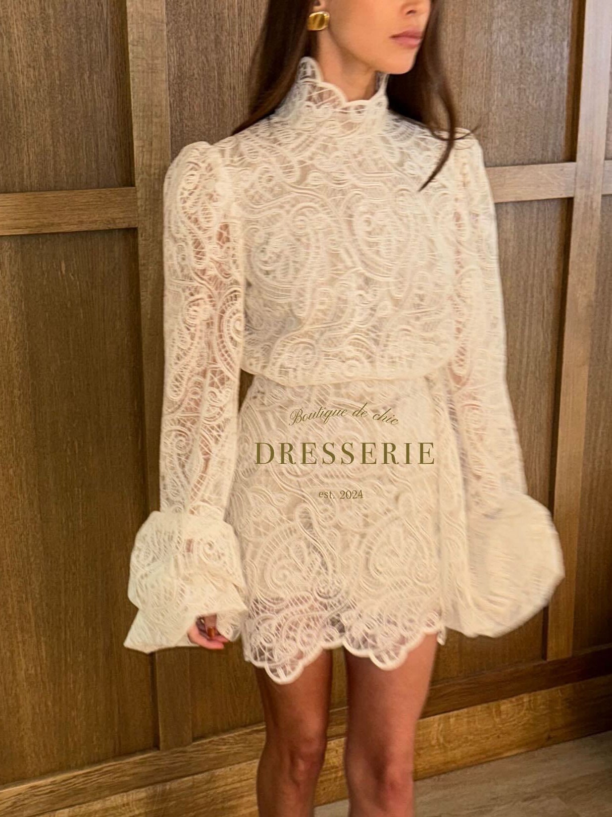 Lace Dress Set