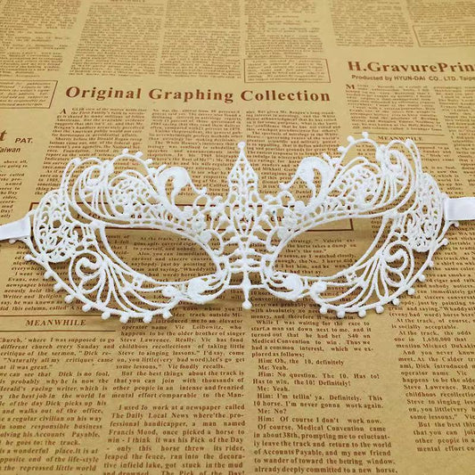 Lace eye mask