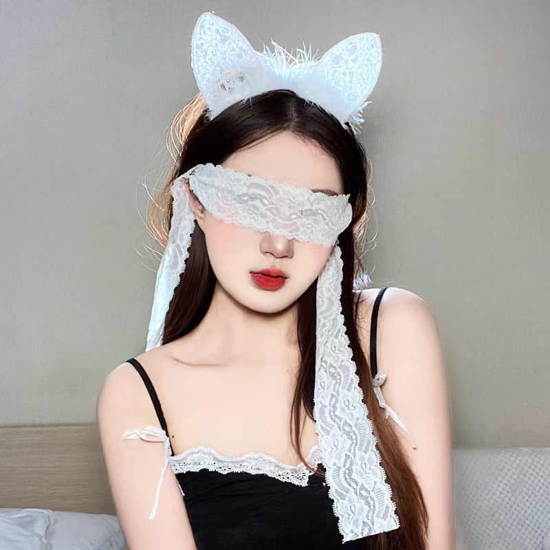 Lace eye mask
