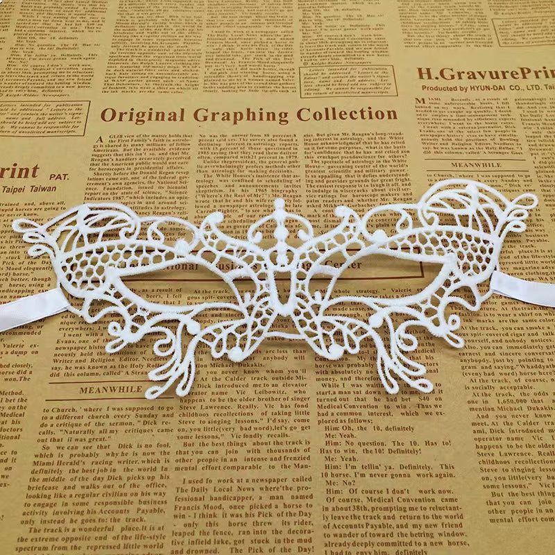 Lace eye mask