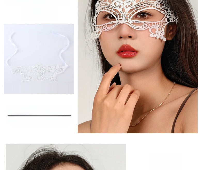 Lace eye mask