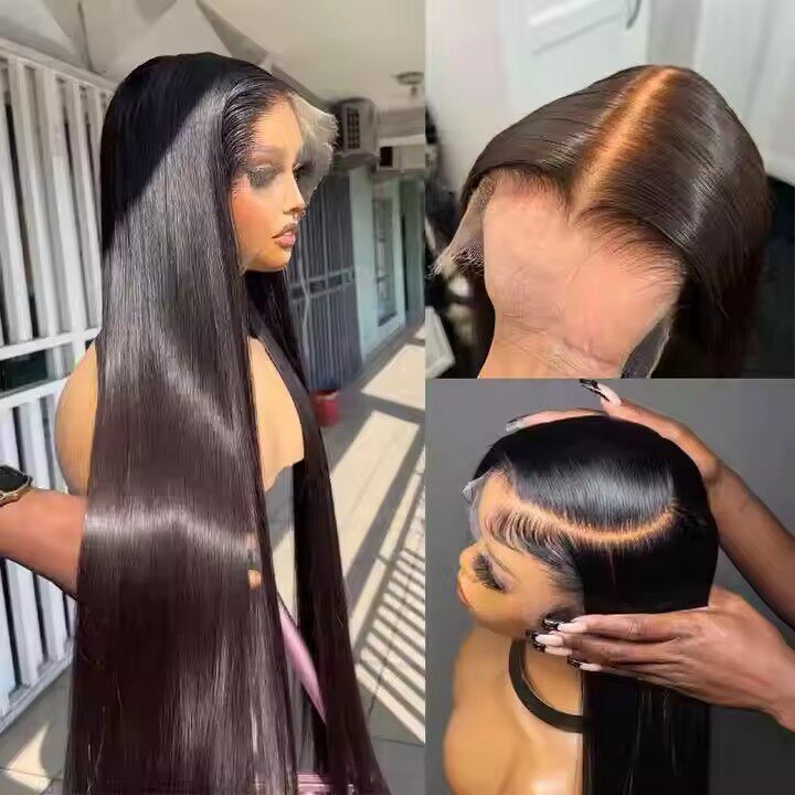 Lace forehead wig