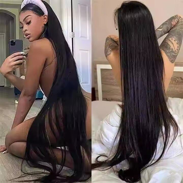 Lace forehead wig